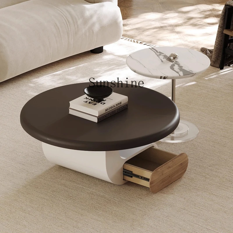 

Italian minimalist hollow art round creative living room household small apartment