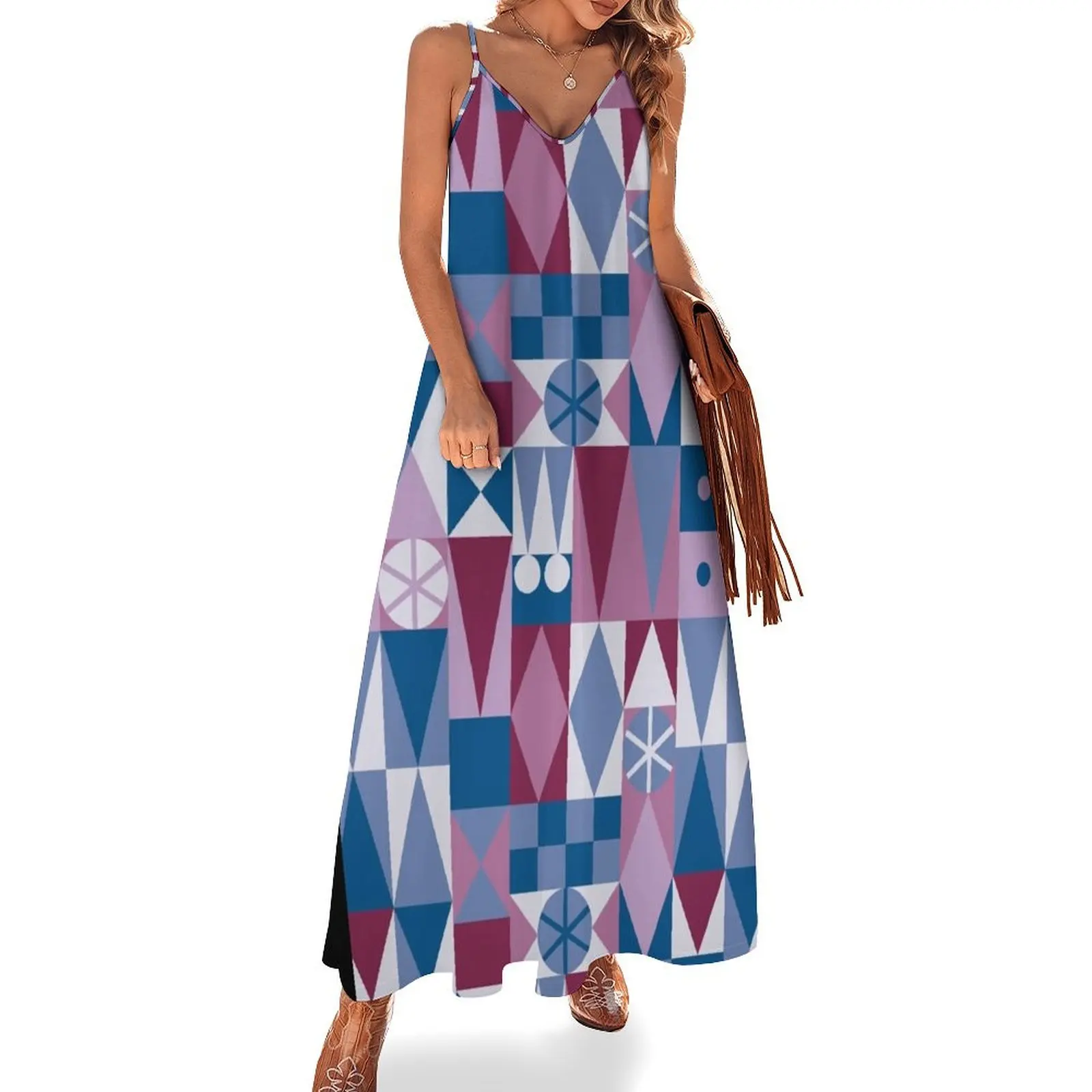 

Mary Blair Carpet Sleeveless Long Dress dresses summer woman 2025 beach dress Woman clothes party dresses woman Dress