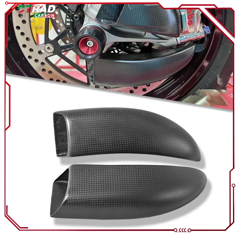 For Multistrada V4/S Rally/Pikes Peak V2 950 Motorcycle Modification Carbon Fiber Air Bracket Brake Caliper Fairing Accessories
