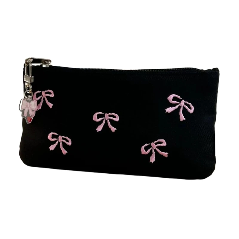 Stylish Embroidered Ballet Pencil Storage Pack for Office and School Supplies