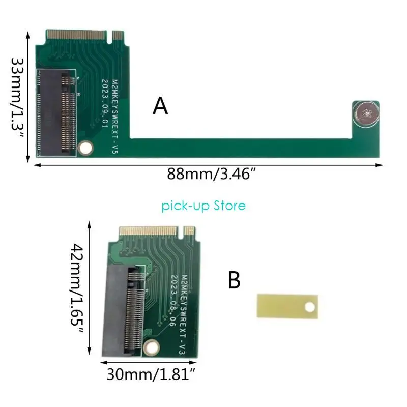 Q5WA voor ROG Ally Handheld Transfer Board PCIE4.0 90 graden TransferCard