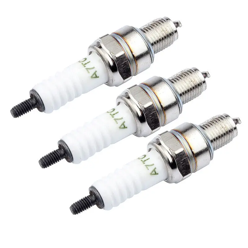 3x A7TC Spark UnIVERSAL Fit for 50cc 70cc 90cc 110cc 125cc 150cc Chinese ATV Dirt Bike Go Kart