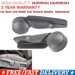 Black Car Rear Left/Right Seat Release Handle Adjustment For Mercedes GL-Class X164 2007-2012 1649201264 1649201164 A1649201264