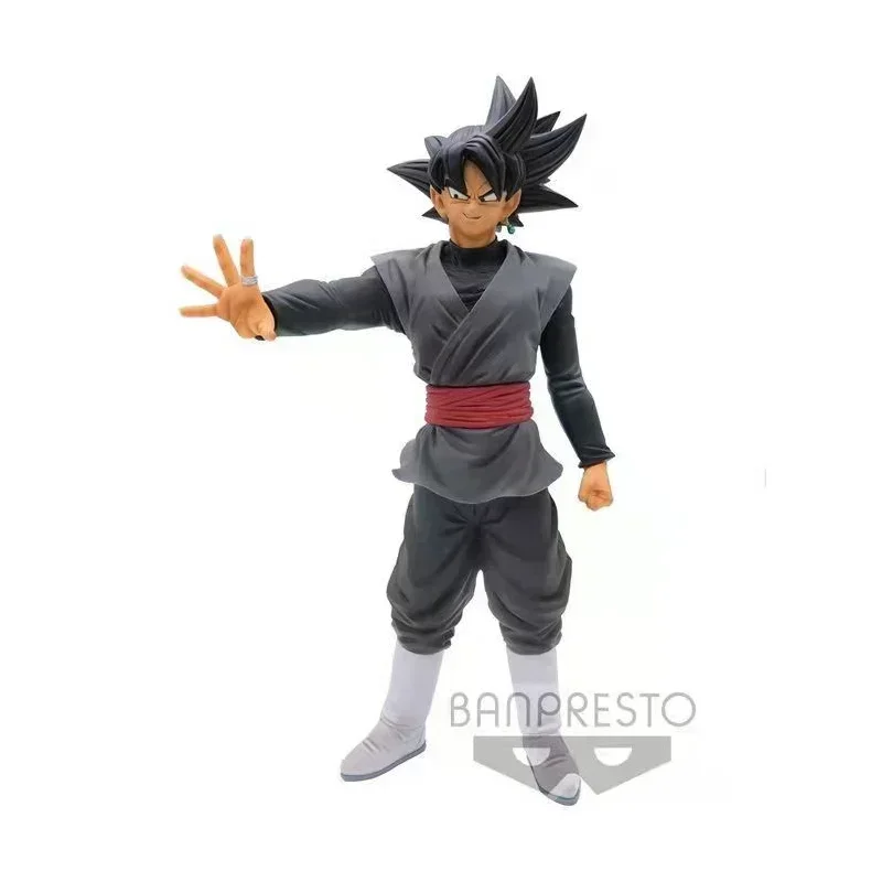 In Stock BB Bandai Original DRAGON BALL SUPER Anime Figure Grandista Nero GOKU BLACK Action Toys for Kids Gift Collectible Model