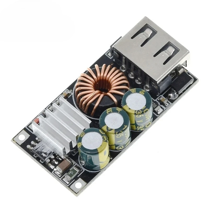 QC3.0 DIY snellader DC 5-32V 24W step-down module voor noodopladen van mobiele telefoon