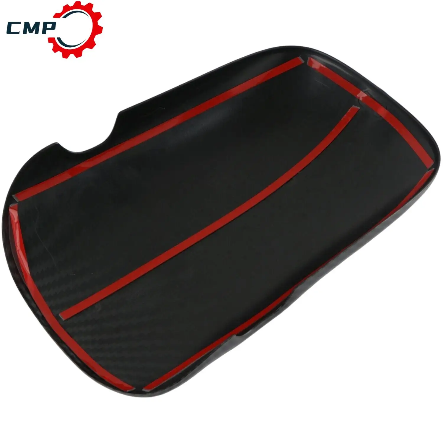 

Крышка подлокотника центральной консоли премиум-класса, крышка из углеродного волокна для Ford Mustang 2015-2024, аксессуары для подлокотников салона автомобиля