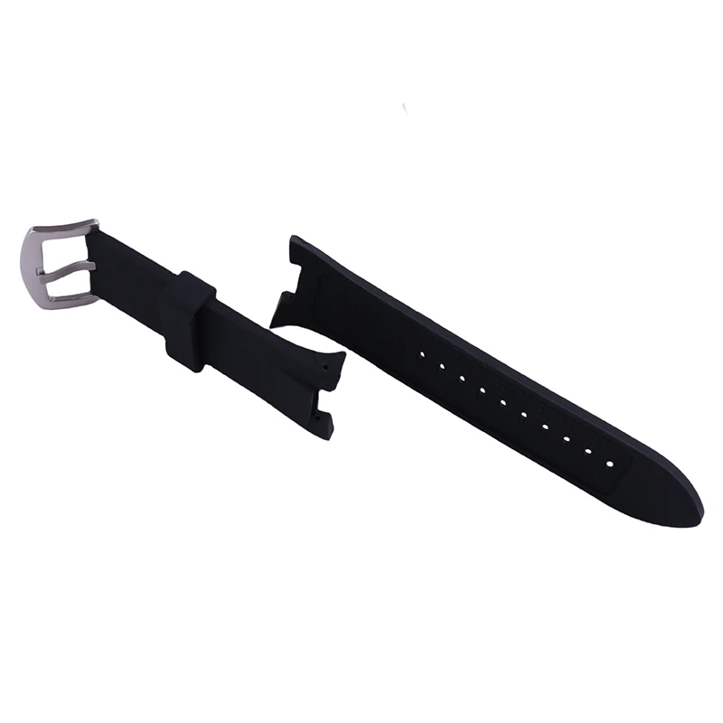 Men's Rubber watch band Compatible for Armani AX1803 1802 AX1050 1040 watch strap women's silicone sports Wristband accessories