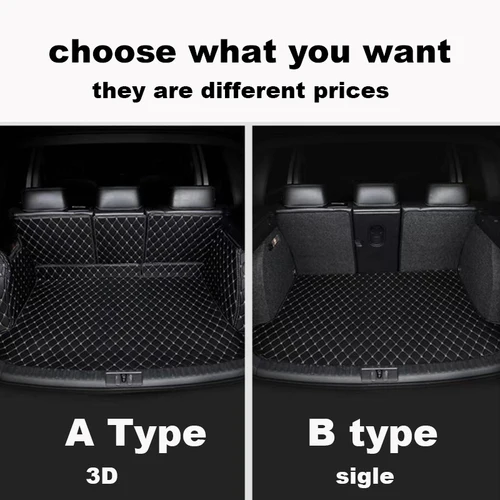 Imagen 2 del producto Alfombrilla impermeable para maletero de coche, accesorio de protección para Hyundai Kona, Kauai Electric, Kona EV OS 2018, 2019, 2020, 2021, 2022