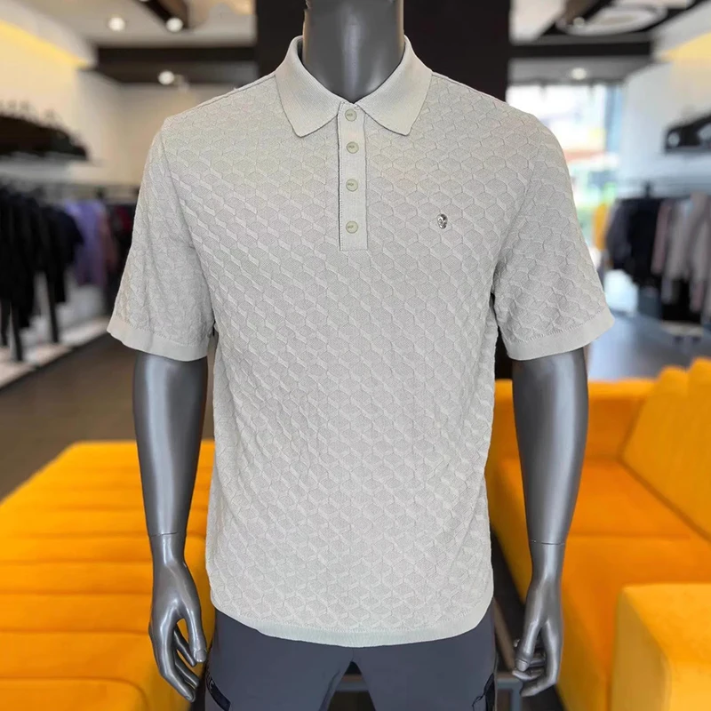 Conjunto de Polo de Golf coreano para hombre, camiseta de manga corta para Golf, pantalones cortos de trabajo de Golf a la moda para exteriores, cómodos y a la moda