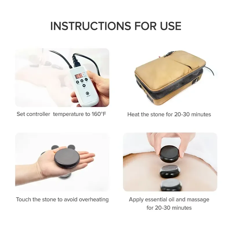 Electric Heating Mud Therapy Bag Traditional Chinese Medicine Hot Compress Pack for Body Pain Relief Waist Shoulder Neck Care