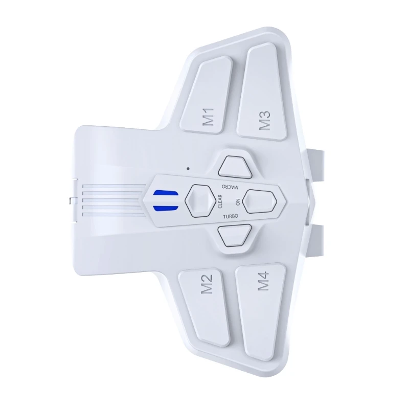 مجموعة إعادة رسم الخرائط لأجهزة الكمبيوتر PS5Dual مع مرفق مجاذيف خلفية Turbos Macro RGB دروبشيبينغ