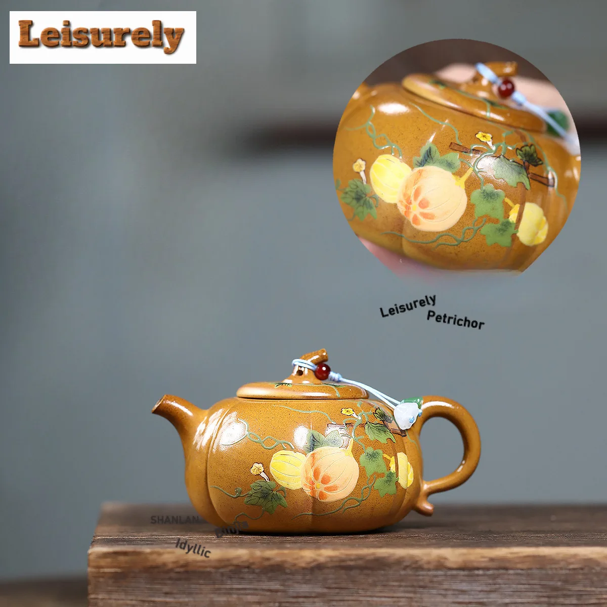 

200 мл Исин фиолетовые глиняные чайники ручной работы горшок с тыквой из необработанной руды фарфоровый грязевой чайник с фильтром Zisha чайный сервиз ча подарок