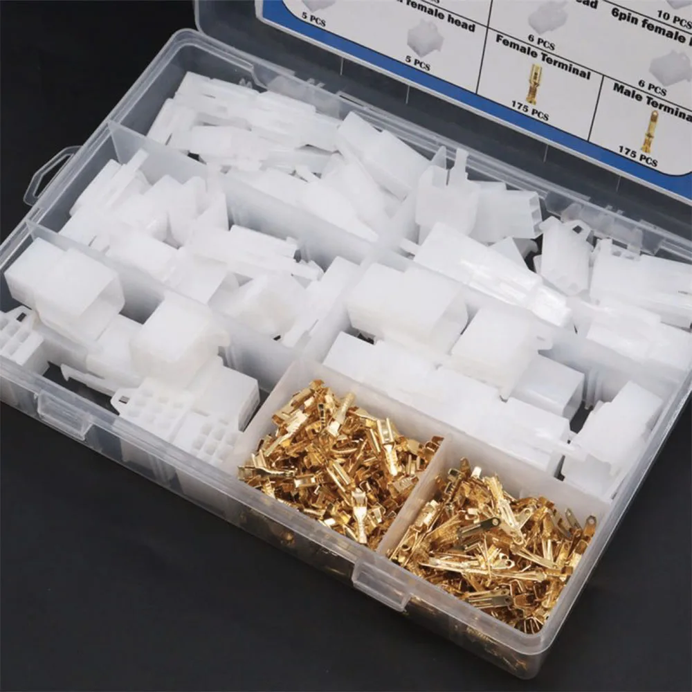 432 قطعة من طقم توصيل سلك السيارة 2.8 مللي متر 2 3 4 6 9 دبوس مقبس ذكر وأنثى التوصيل والدبوس مجموعة طرفية العقص