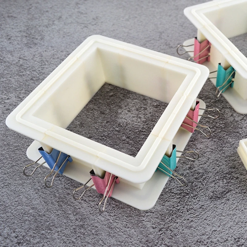 Adjustable Mold Housing for Making Silicone Rubber Mold Housing Housing Frame for DIY Soap Silicone Mold Making
