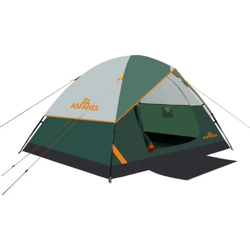 

Tents for Camping Waterproof Backpack Double Layer Camping Tents Perfect Picnics Fishing and Backyard Camping Ultralight Tent