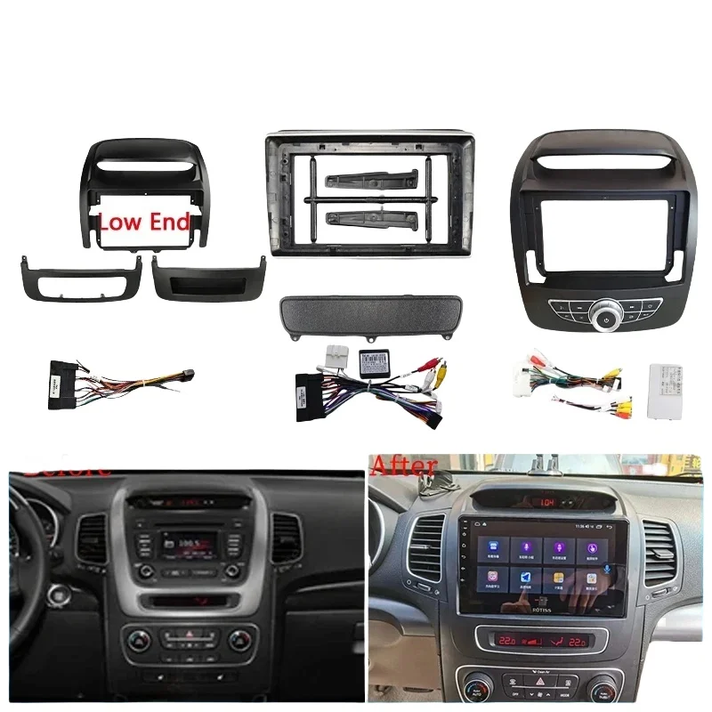 

"Universal 9" Car Radio Kit for Croma | 2005-2010 Model CANBUS Panel"