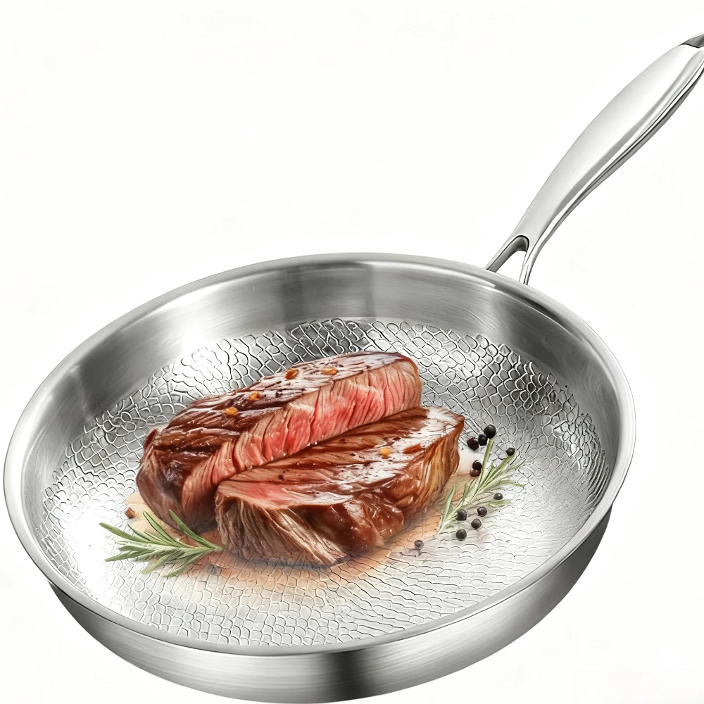 

Сковороды из чистого титана, сковороды с антипригарным покрытием, устойчивые к царапинам, нагревы, равномерное нагревание, быстро для домашней кулинарии, кухонные аксессуары