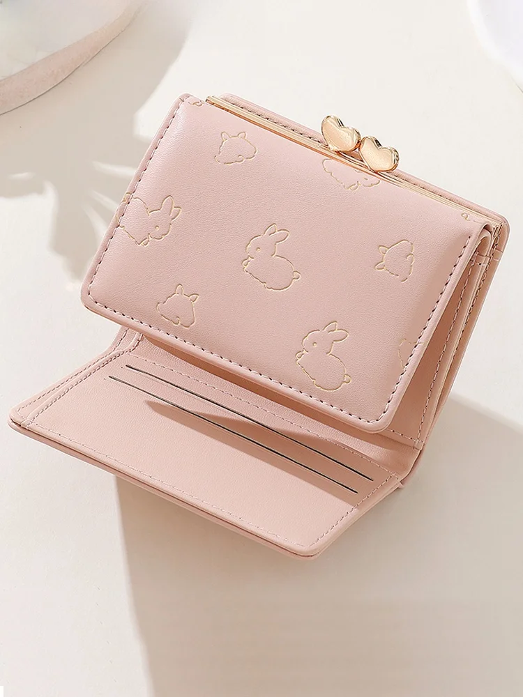 carteira-fena-estilo-coreano-japones-cacta-e-inteada-com-flor-prionada-coelho-ande-capacidade-porta-moedas-clip