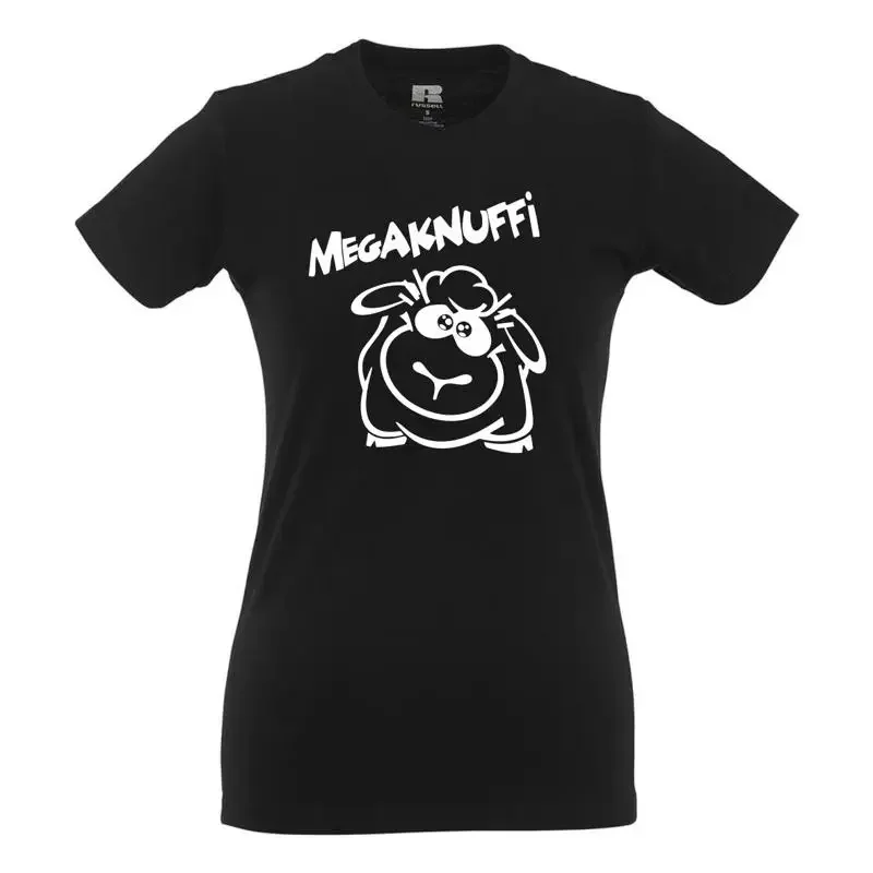 Megaknuffig und süßes Schaf Fun Lustig Sprüche Girlie Shirt