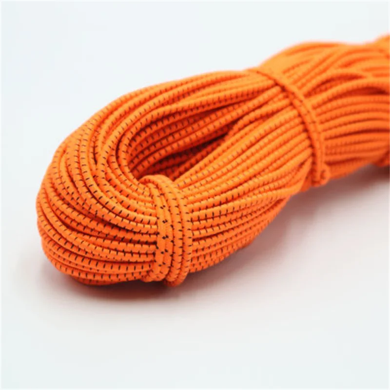 50meter Color With Point Elastic Rope Round Rubber Elastic Elastic Band Fo Hair Ring Rubber Band Making DIY Clothing Label Craft