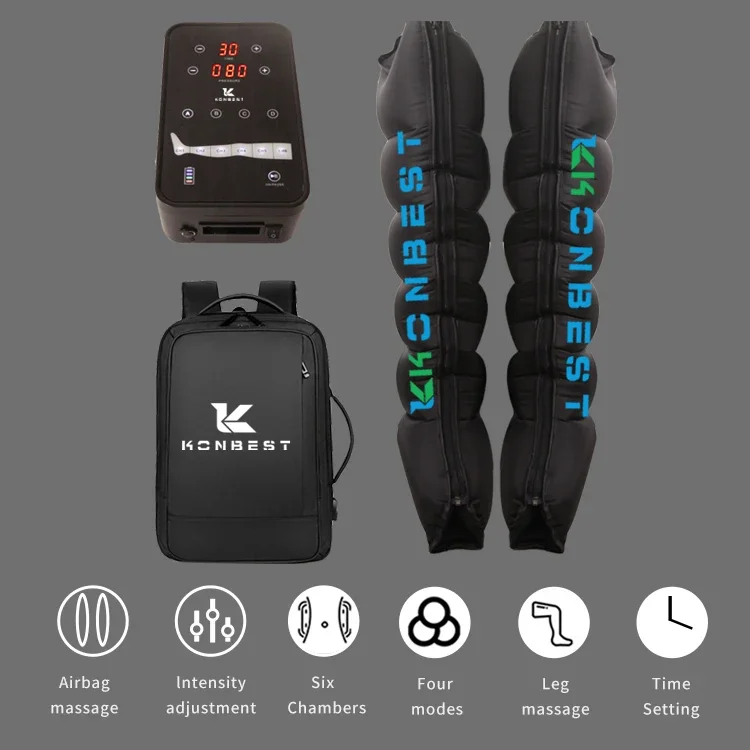 Electric Sequential Dvt Pump Recovery Boot Air Compression Therapy Leg Foot Massager Device