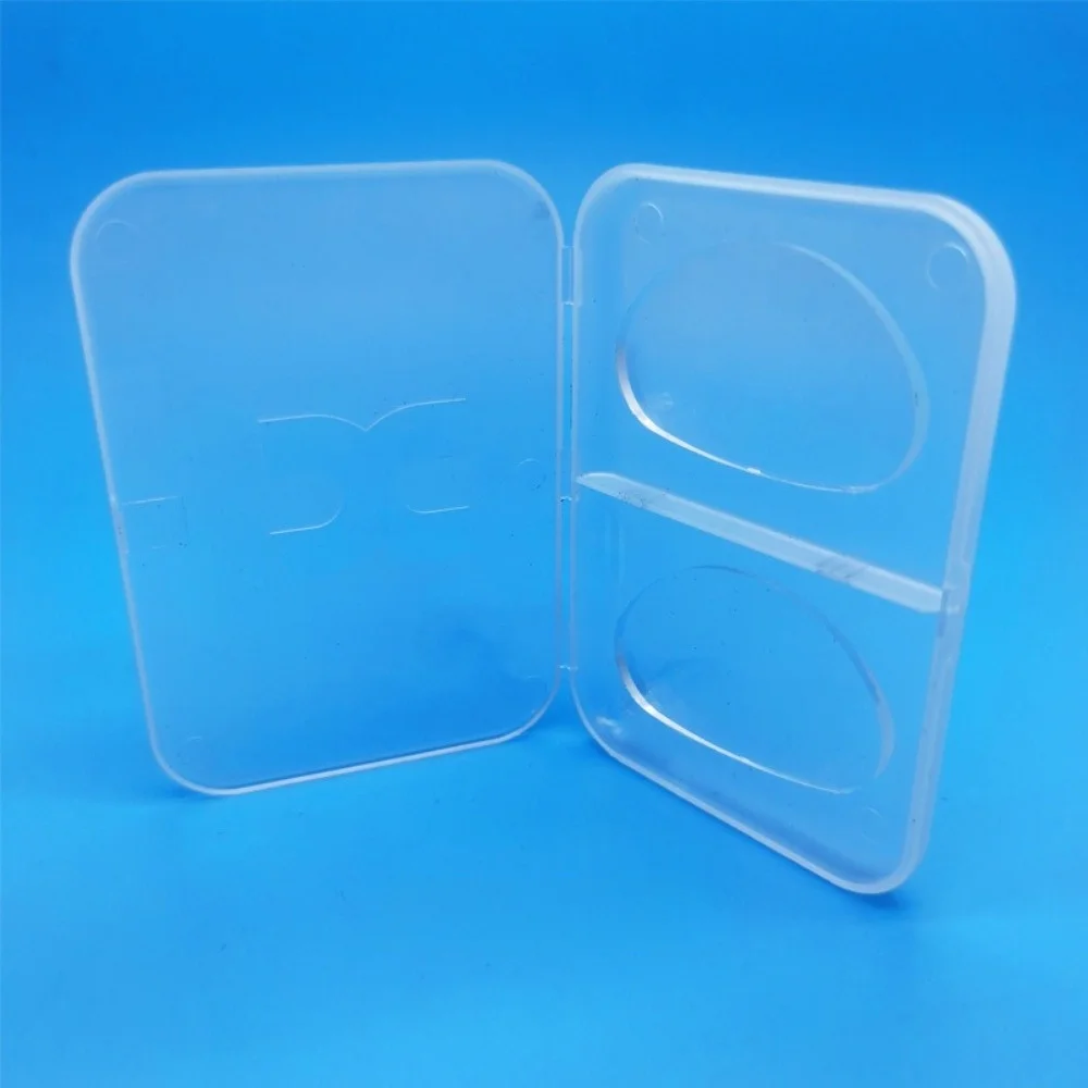 1Pair Silicone Stick-On Myopic Lenses Adhesive Portable Myopia Lens Inserts -1.0/2.0/3.0 Adhesive Eyewear Lenses