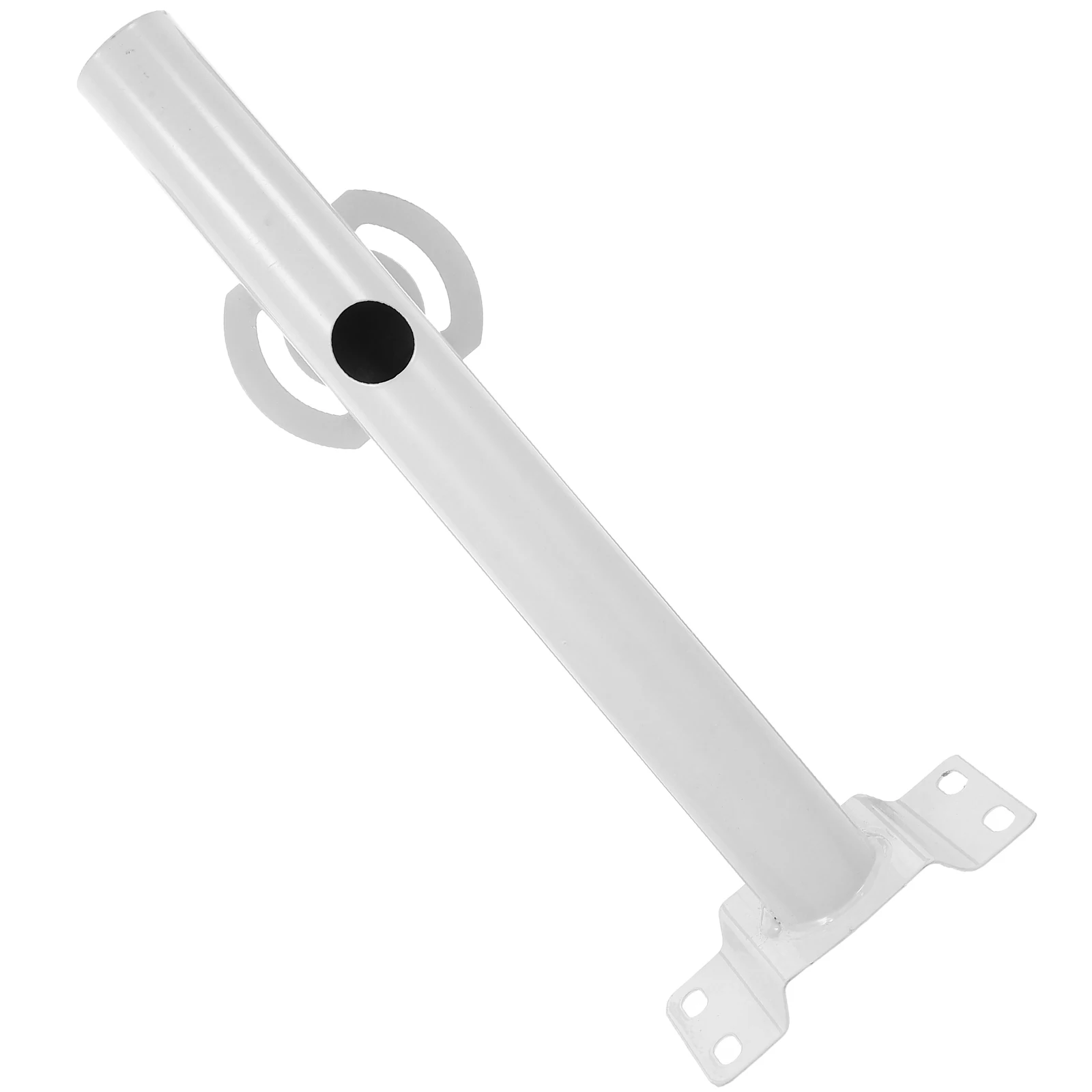 

1 Set Solar Street Bracket Metal Wall Mount Arm For Outdoor Flood Pole Support Light Arm Bracket Solar Spotlight Street Light