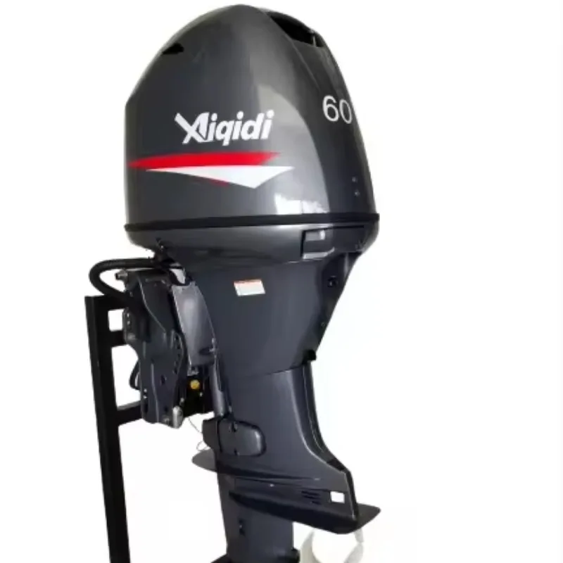 Low Exhaust Aiqidi F60 Outboard Motor with EFI and Power Trim Electric Start Remote Control OEM