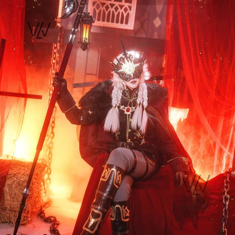 2025 أنيمي لعبة الهوية الخامس تأثيري ساعة ليلة تأثيري حلي Morningstar Ithaqua تأثيري الرجال زي شعر مستعار أحذية لجميع القديسين