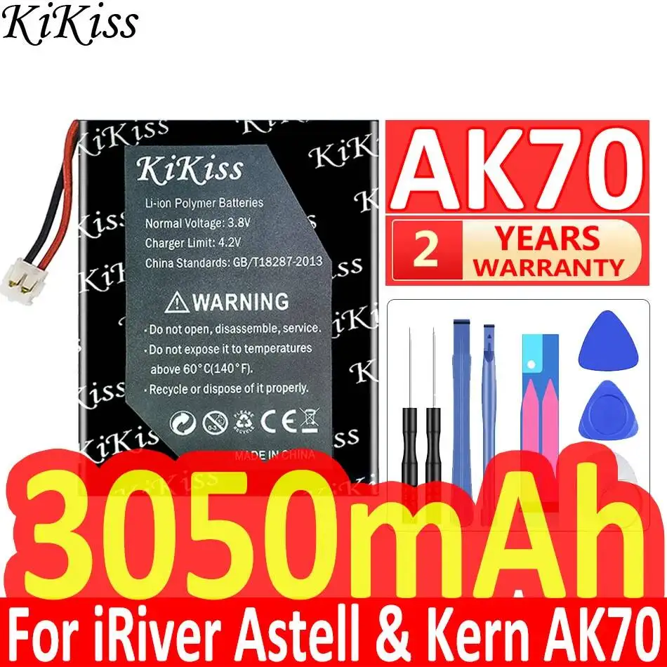 

3050Mah Reliable Replacement High Capacity For Iriver Astell & Kern AK70 Mark II Player Battery