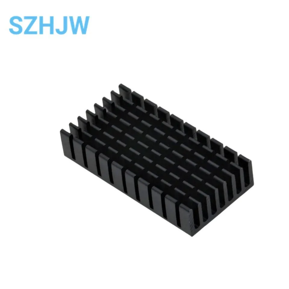 Heatsink Radiator Cooler Radiator 50x25x10MM High Quality Black Slot Heat Sink 