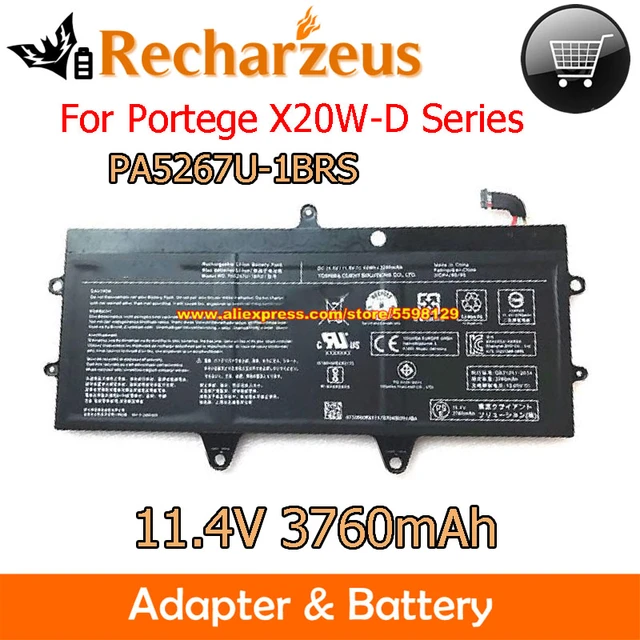 Genuine 11.4V 3760mAh PA5267U-1BRS Li-ion Battery For Toshiba DYNABOOK V62  V72 V82 VC72 VZ72 VZ82 Portege X20W X20W-D-10R PRT23A - AliExpress