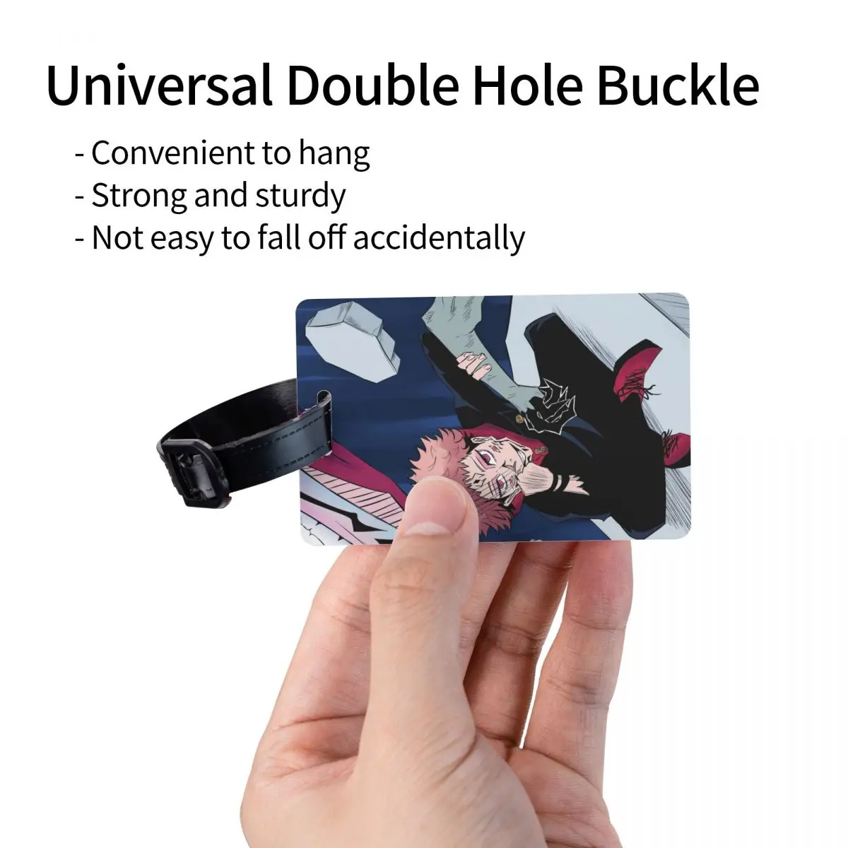 Megumi Besto Friendo Jujutsu Kaisen Sukuna أنيمي علامات الأمتعة حقيبة لطيف الأمتعة الصعود علامة التسمية حامل معرف اسم العنوان #3