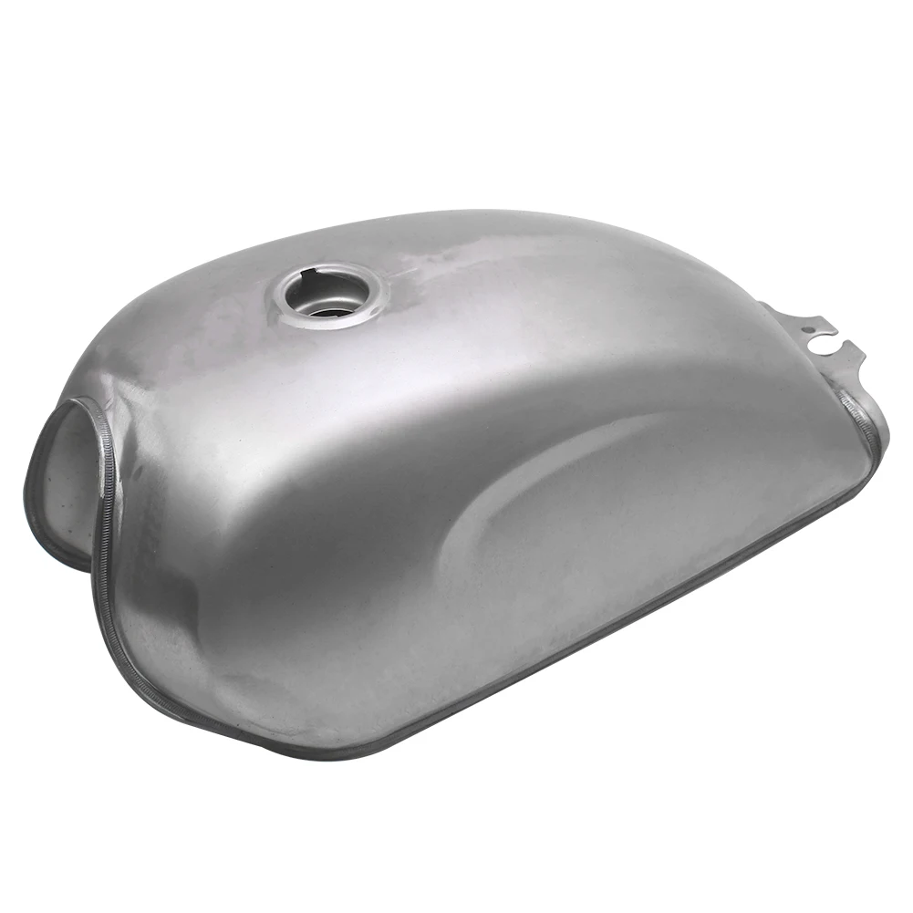 Motorcycle Unpainted Universal Fuel Gas Tank 2.4 Gallon 9L CFMOTO Mandrill Cafe Racer Scrambler For Honda Yamaha Kawasaki BMW