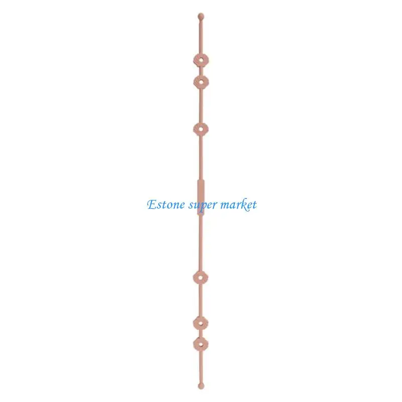 

090B Силиконовый ремешок для соски, подвесная цепочка, регулируемый держатель для пустышки, детский прорезыватель