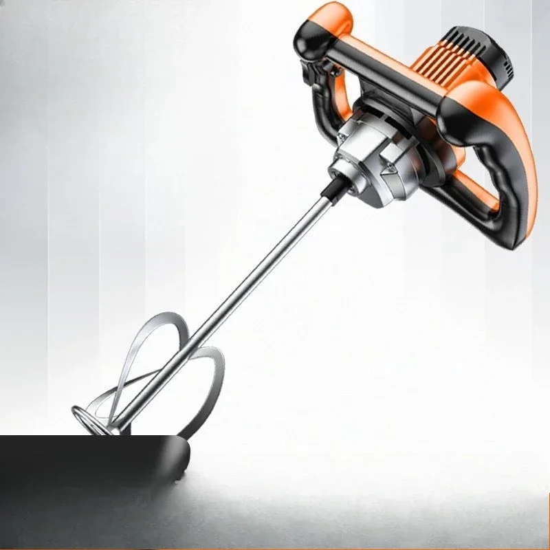 

Putty powder mixer Industrial ash mixing artifact Cement paint pulping Putty food Meat high-power ash beater