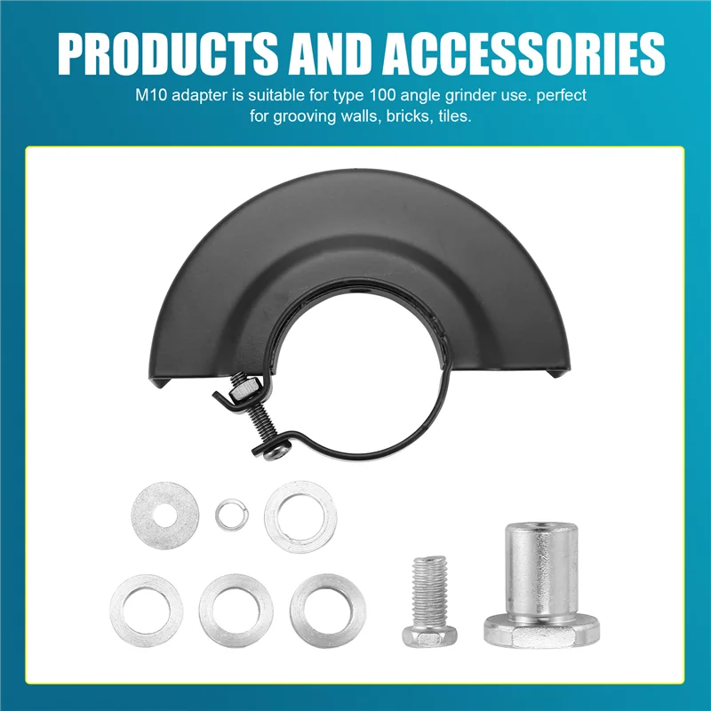 ABHU เครื่องบดมุมถึงอะแดปเตอร์เครื่องเซาะร่อง, อะแดปเตอร์สว่านสกรูแปลงสําหรับการปรับเปลี่ยนและการเซาะร่องของกระเบื้องผนัง