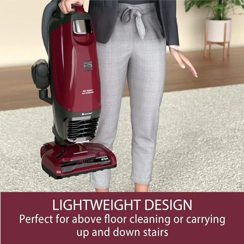 Kenmore BU3040 Intuition Bagged Upright Vacuum Lightweight Cleaner 2-Motor Power Suction with HEPA Filter,3-in-1 Combination
