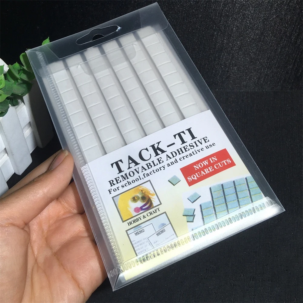 96 pièces/ensemble réutilisable affiche mastic ongles colle argile Super-collant ongles conseils support boue blanc/rose/vert adhésif manucure outil d'affichage