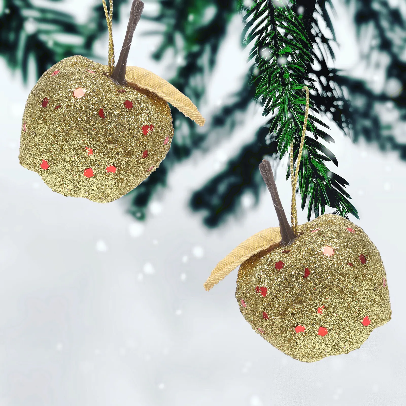 

20Pcs Decorations Christmas Tree Pendant Vintage Style Holiday Ornament Indoor Festive Home Decoration