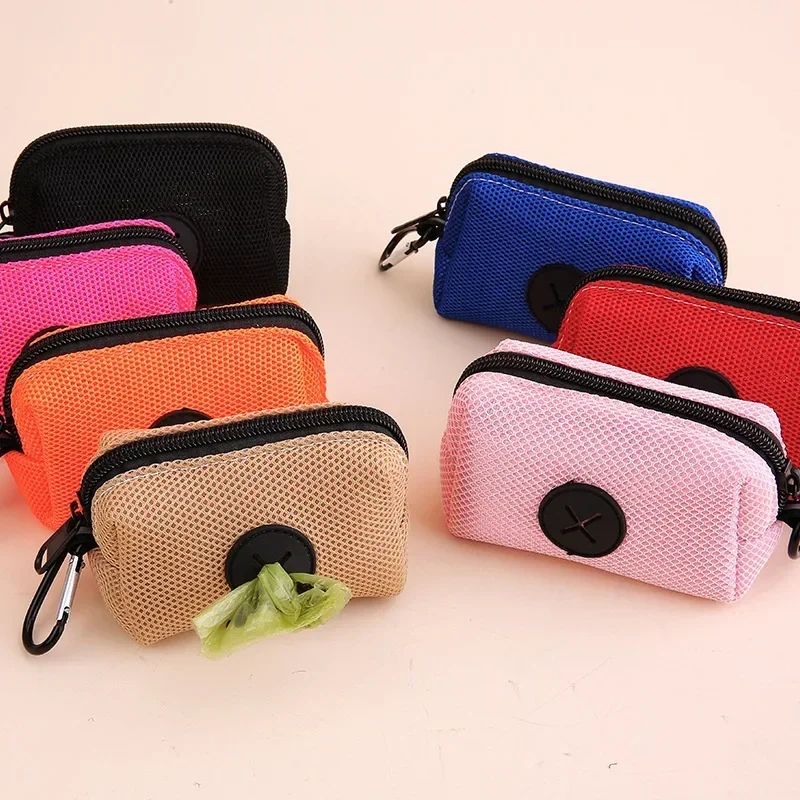 Dog Poop Bag Carrier Portable Pet Waste Bag Dispenser Luxury Stylish Dog Garbage Holder Dispensers Cleaning Supplies