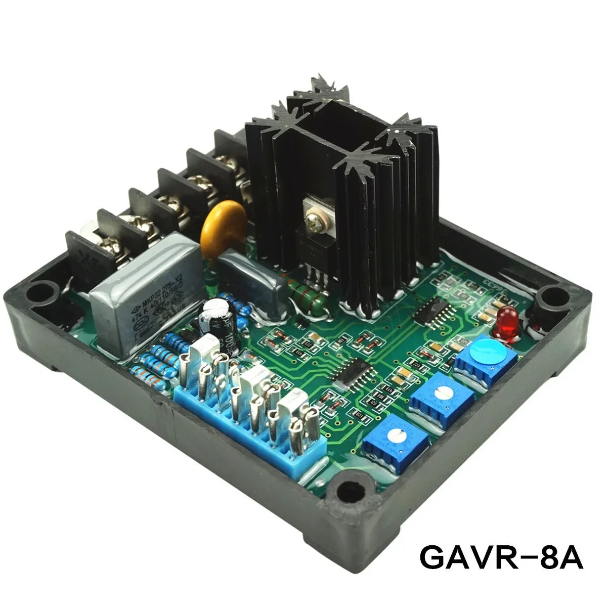 บอร์ดโมดูลควบคุมแรงดันไฟฟ้าอัตโนมัติสำหรับเครื่องกำเนิดไฟฟ้า GAVR-8A