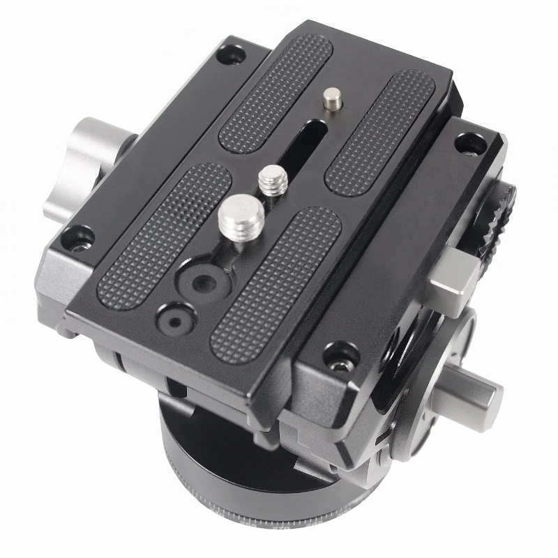 DSLR Camera Mirrorless MVH-10 Professional Metal Hydraulic Gimbal Smooth Photography and Videography