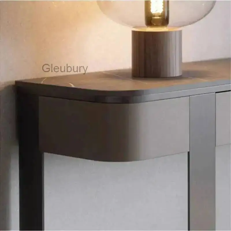 

Italian Minimalist Modern Console Table Trendy Aesthetic Elegant Console Table With Storage Design Bureau Furniture Living Room