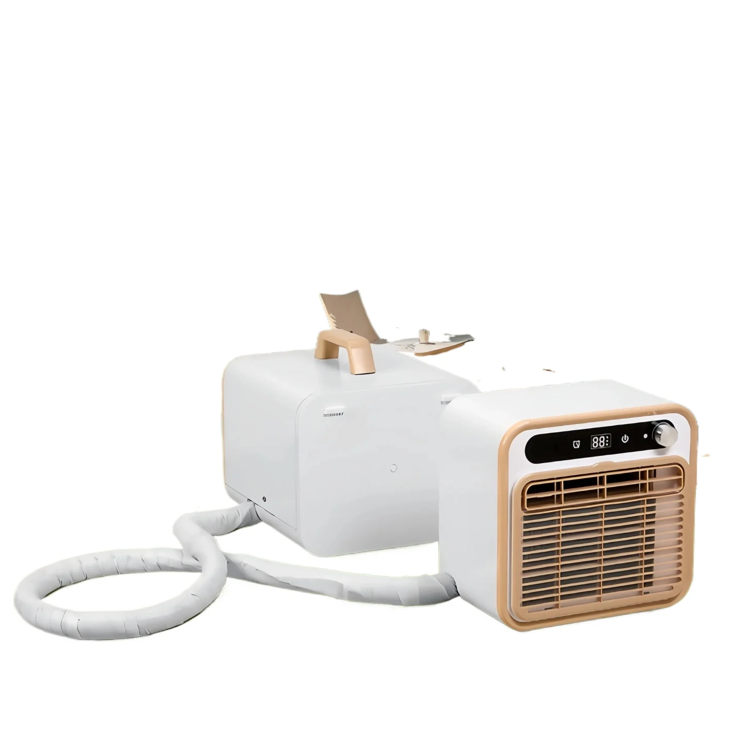New Split Mobile Air Conditioner No Installation Needed Portable Parking Air Conditioner for Camping Tent
