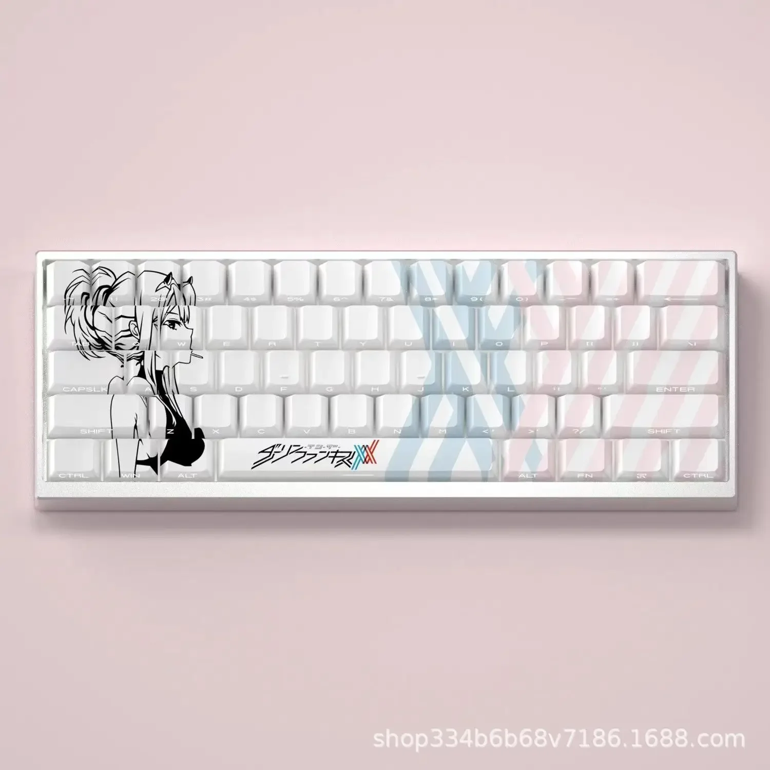 Transmisión de luz de grabado lateral original de animación Keycap