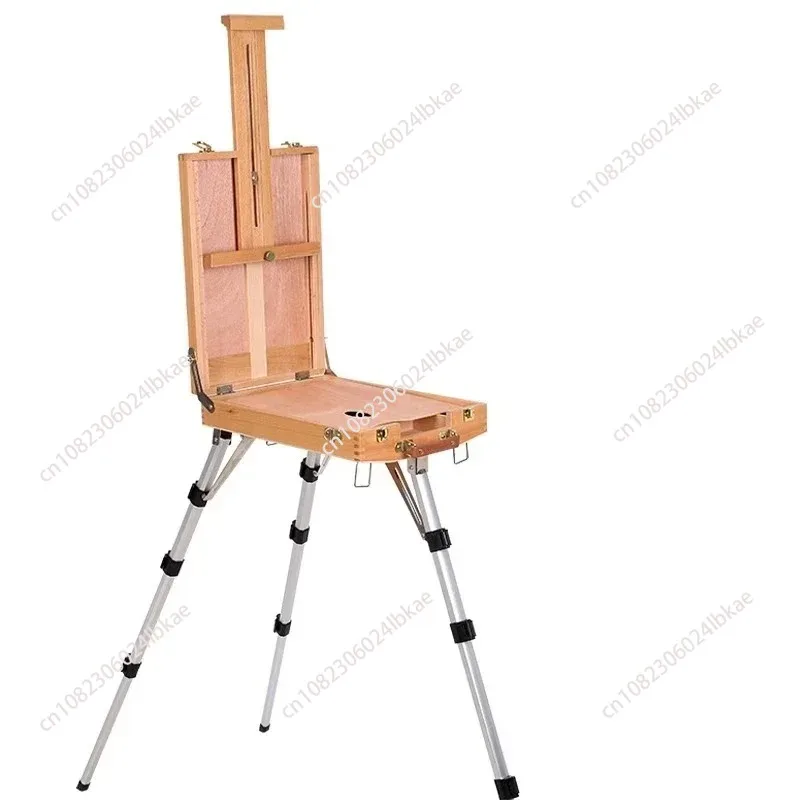 

Light And Portable Aluminum Alloy Legs Outdoor Sketching Hand Box Oil Painting Box Frame Art Easel