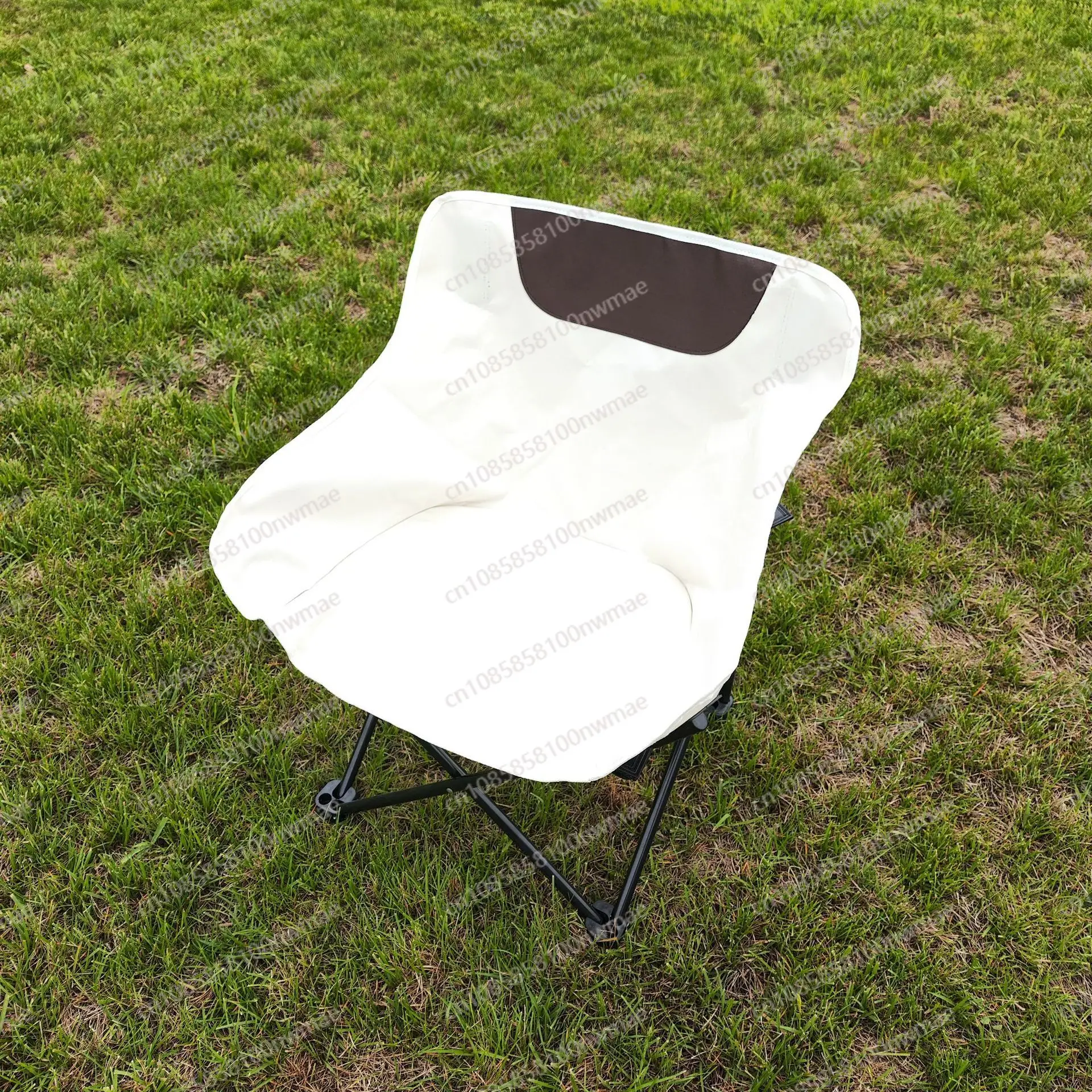 Polar Everest Upgraded High Quality Comfortable Foldable Outdoor Chair Thickened Moon Chair Portable Camping Chair