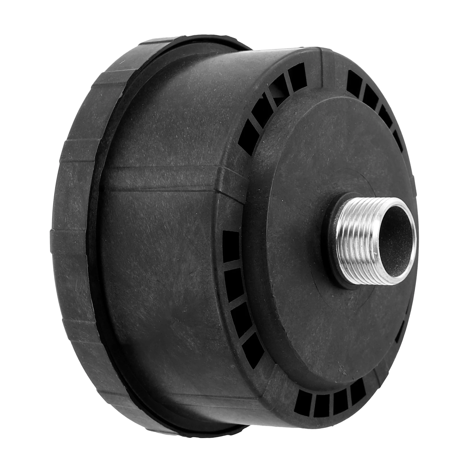 Intake Muffler Filter Assembly for Air Compressors Featuring 25/32mm Thread Mounting and Sound Dampening Design