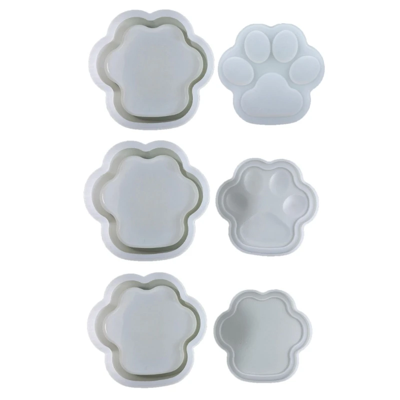 

Resin Molds Paw Silicone Mold for Jewelry Storage Home Bar Decor Ornament 37JB